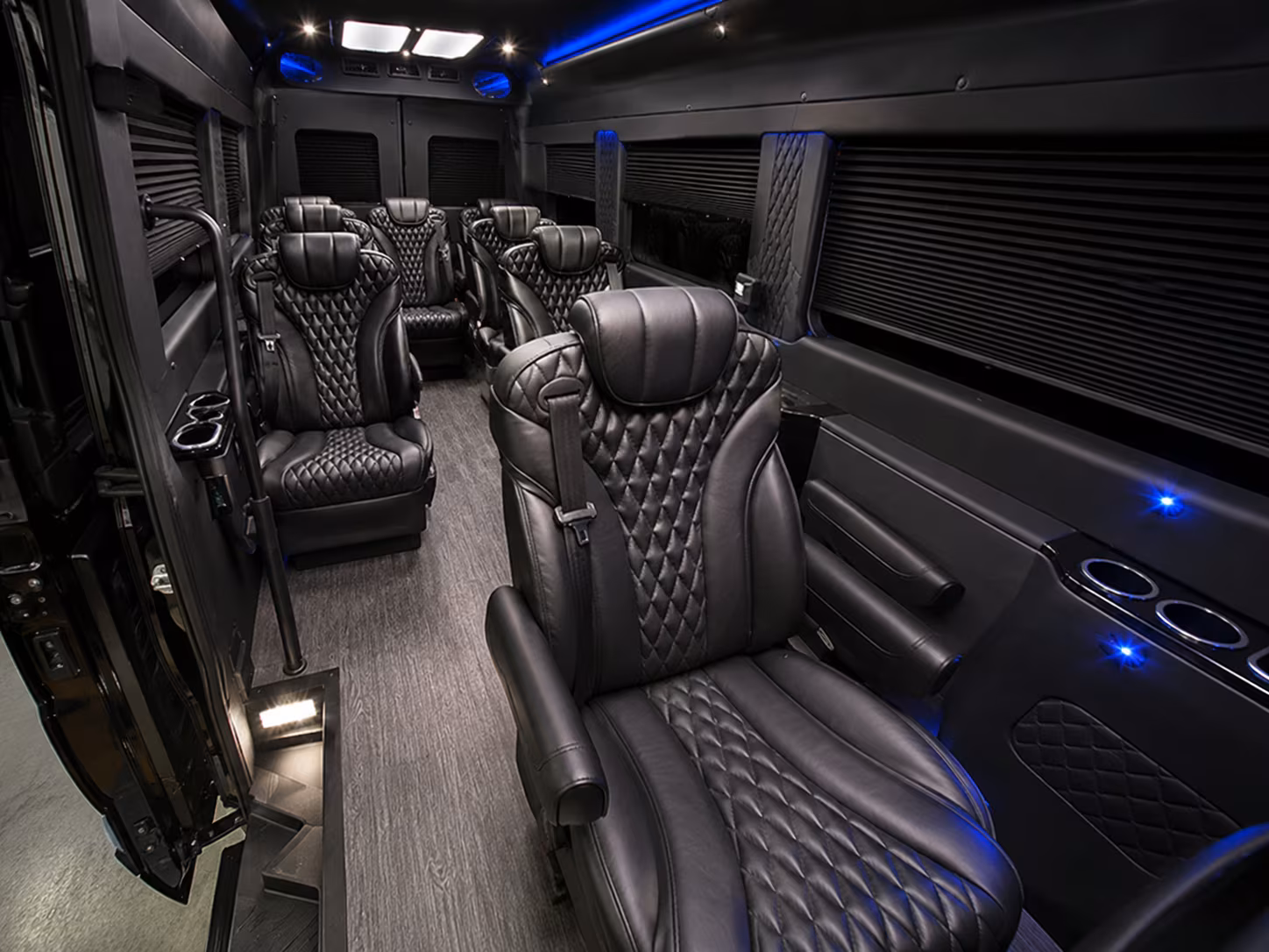 20 passenger sprinter van inside