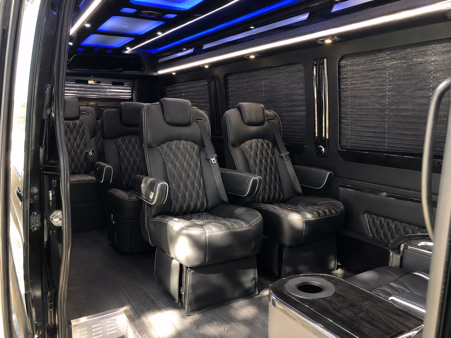 8 passenger sprinter van interior