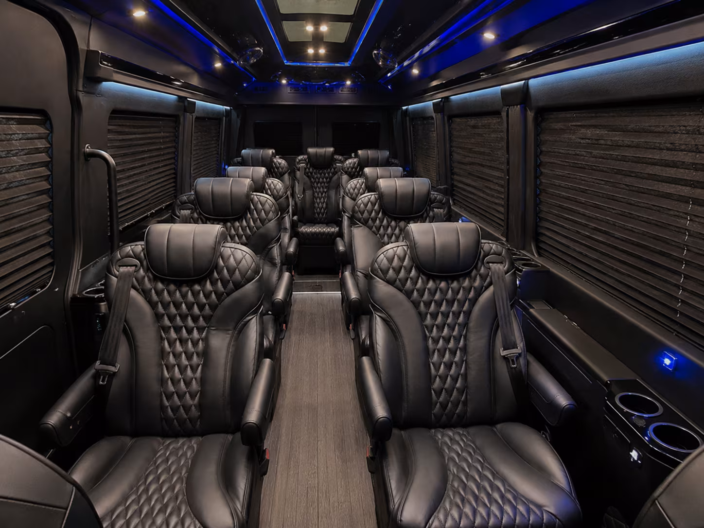 clarksville 12 passenger sprinter van interior