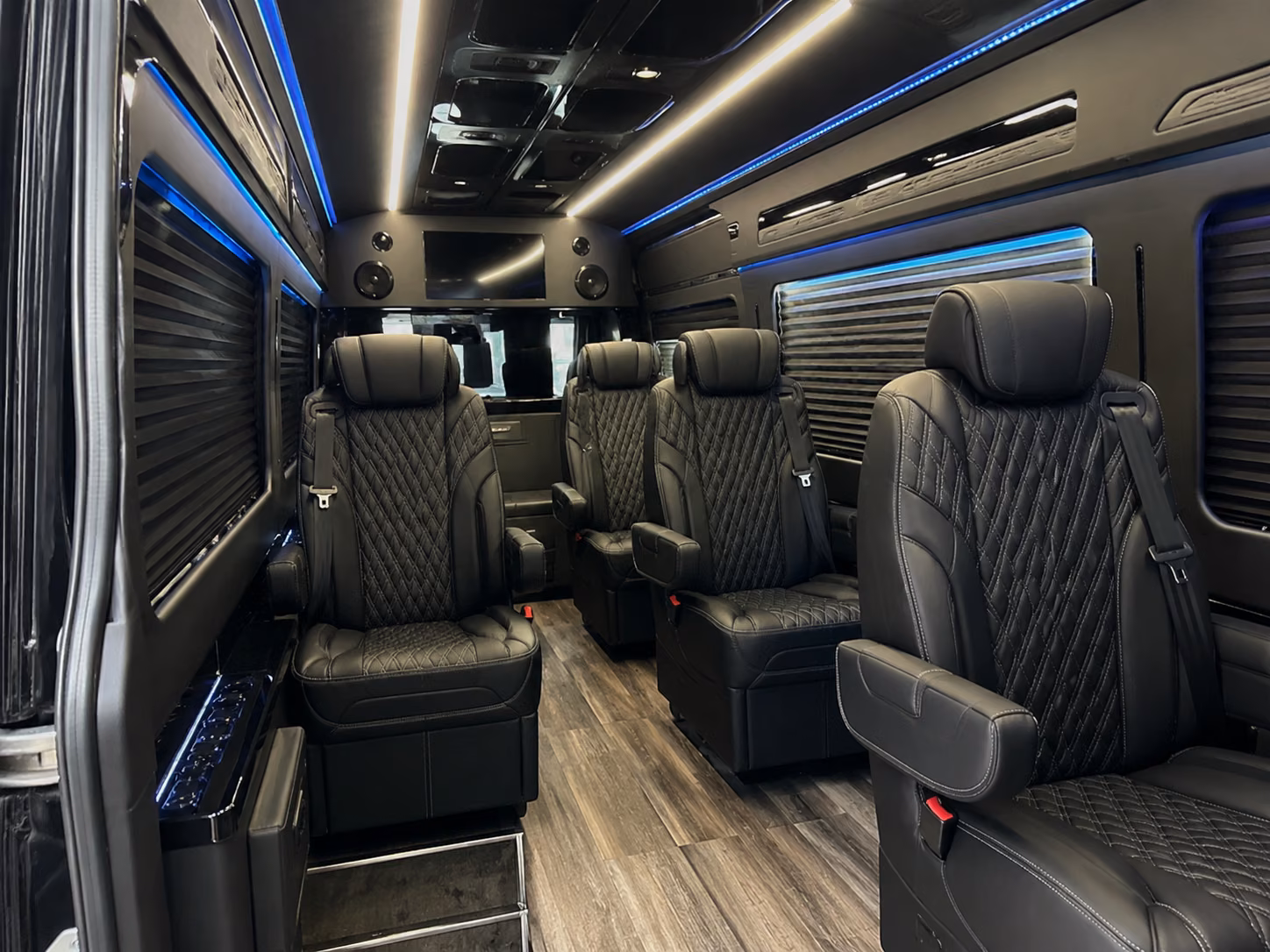 clarksville 15 passenger sprinter van inside