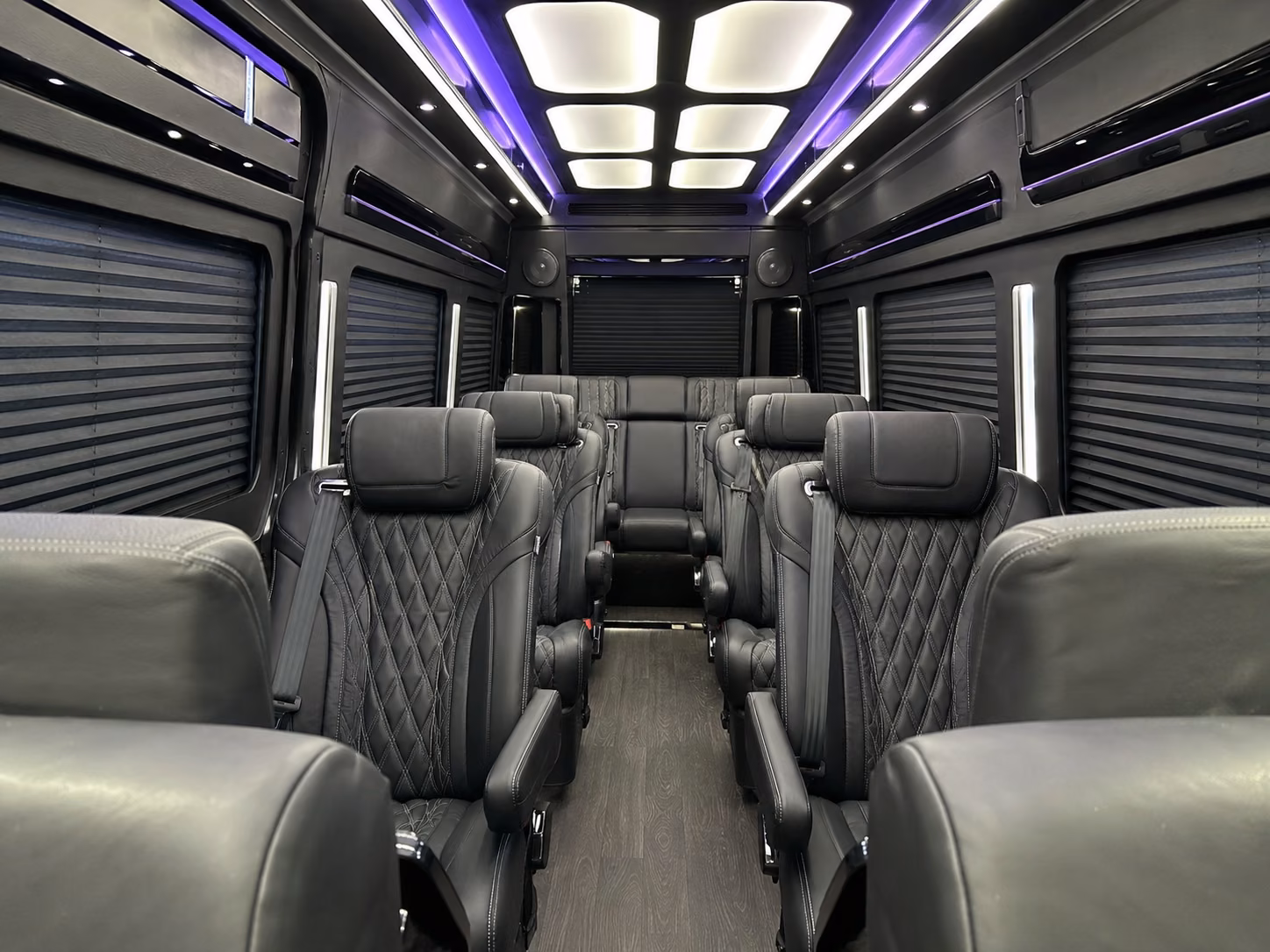 clarksville 20 passenger sprinter van interior