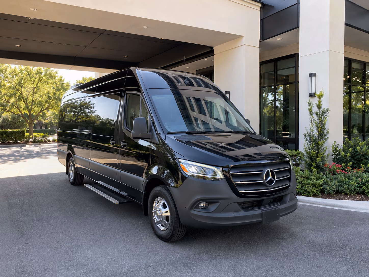 clarksville corporate sprinter van service