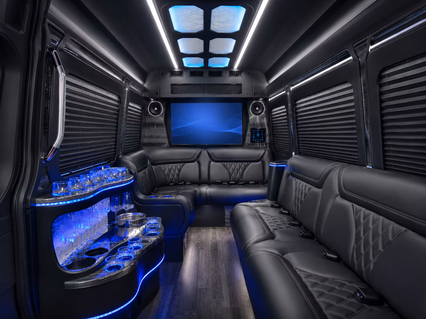 clarksville sprinter limousine interior