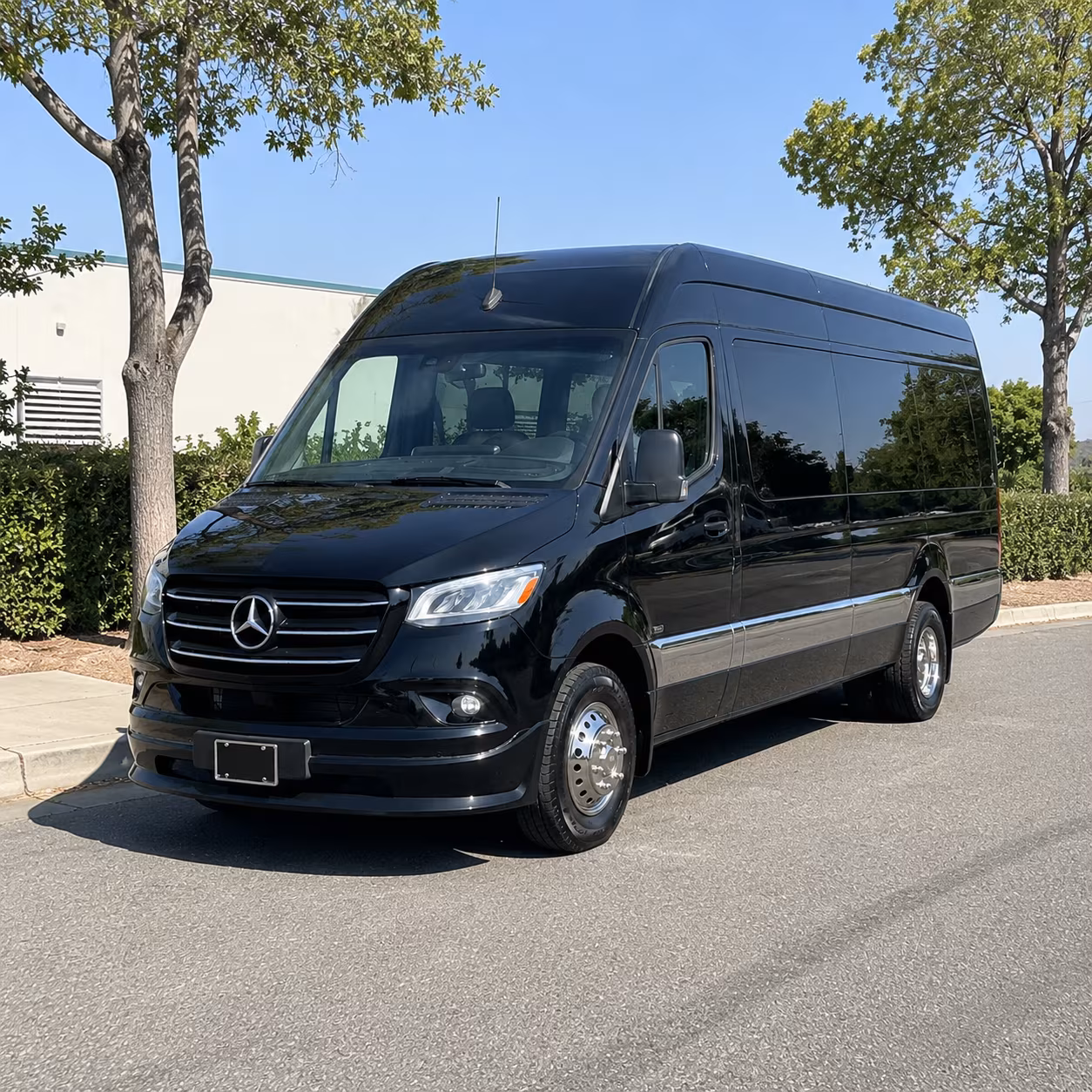 clarksville sprinter van service for client transfers and vip executive transportation
