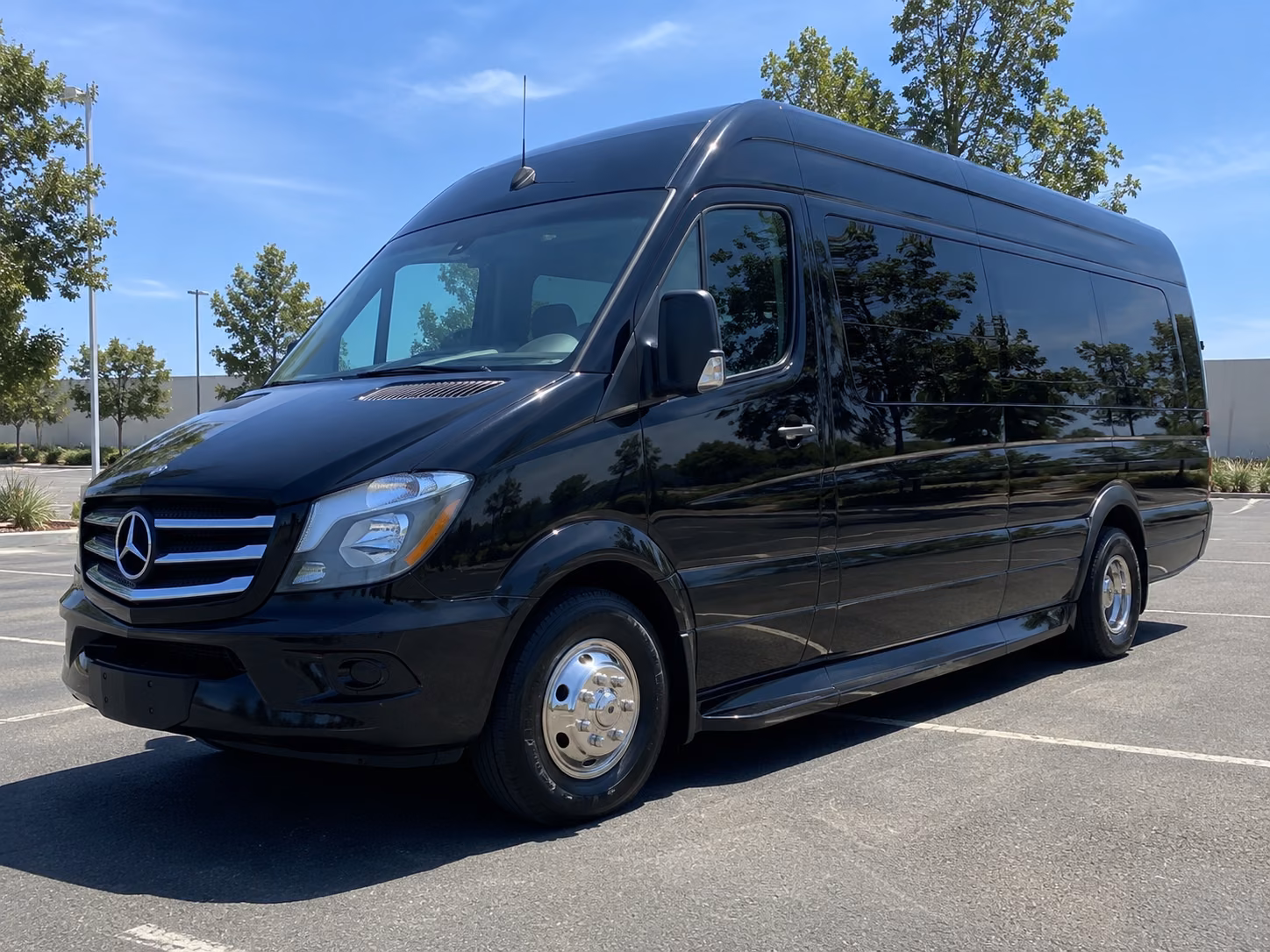 sprinter van options for clarksville trips