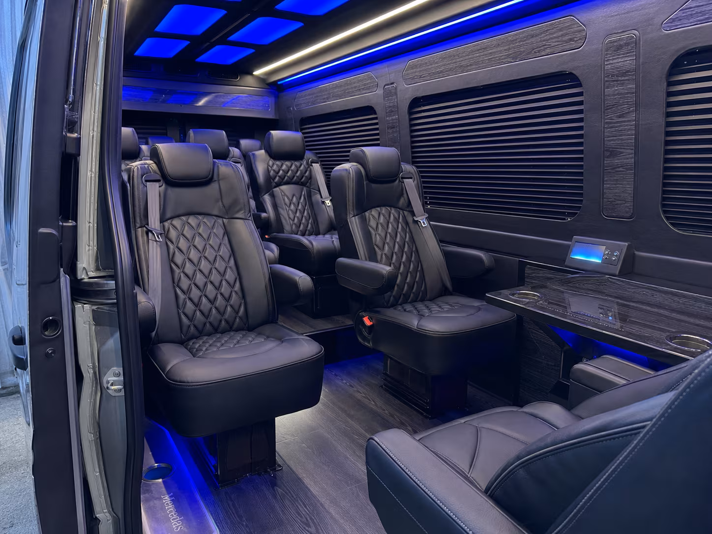 sprinter van transportation for groups and events across clarksville
