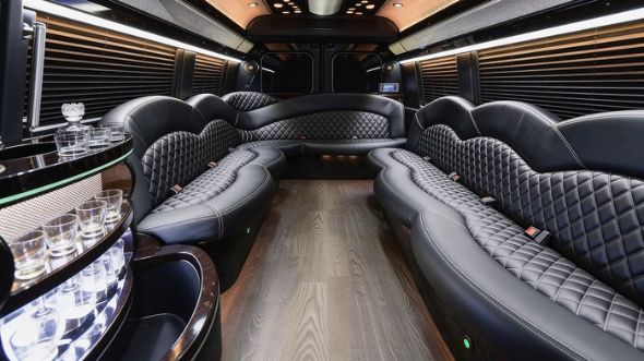 sprinter limousine inside clarksville